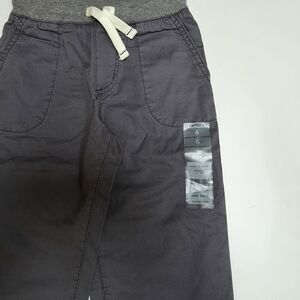Brand New Carter's Gray Pants with Drawstring Boys Size 6